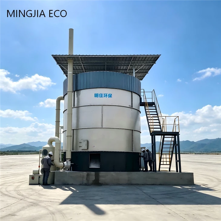 Industrial Stainless Steel Fermenter For Hog Slurry And Food Residue high quality
