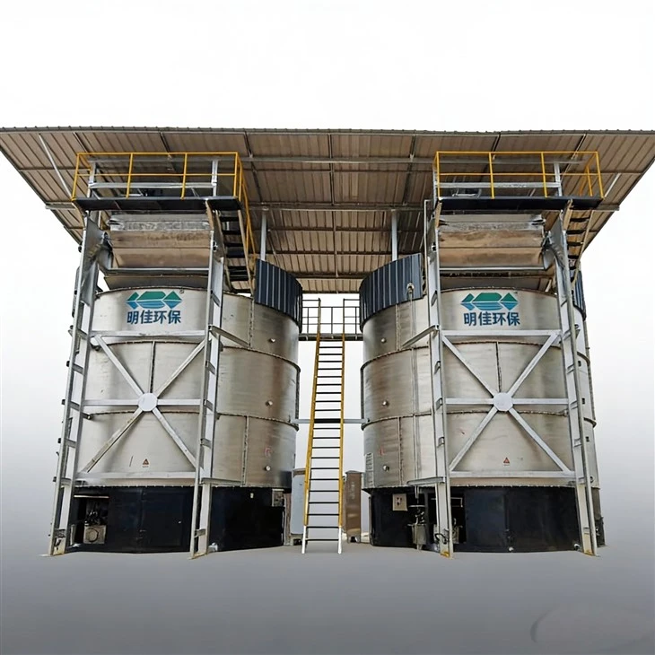 Multi-Functional Closed Fermentation Tank For Pig/Chicken/Cattle Manure | Automatic Fertilizer Making Machine suppliers