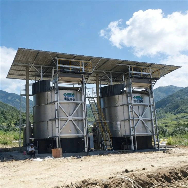 Multi-Functional Closed Fermentation Tank For Pig/Chicken/Cattle Manure | Automatic Fertilizer Making Machine best